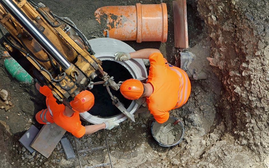travaux assainissement Soisy-sur-École
